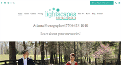 Desktop Screenshot of lightscapesphoto.com